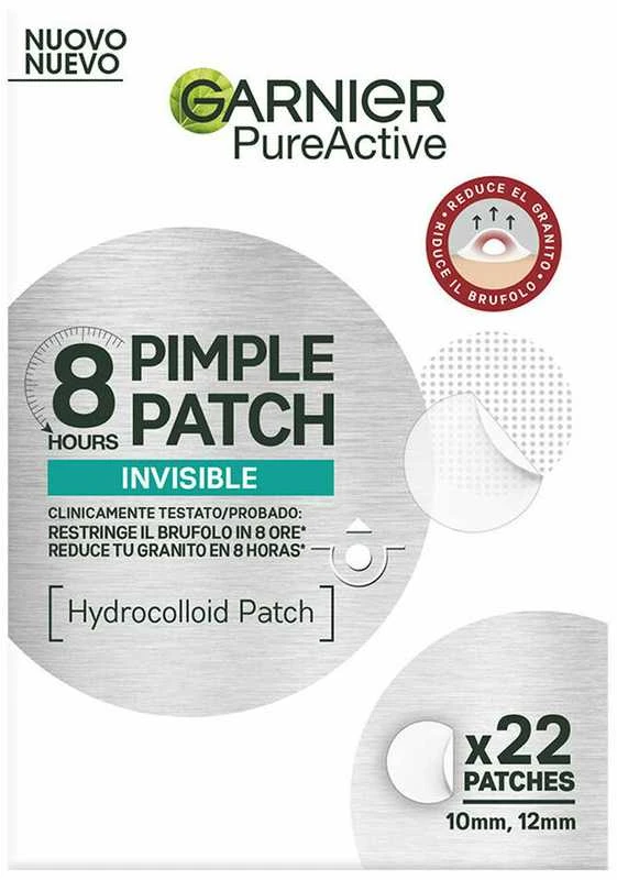 Garnier Pure Active Parche Invisible Anti-Granitos 22 U