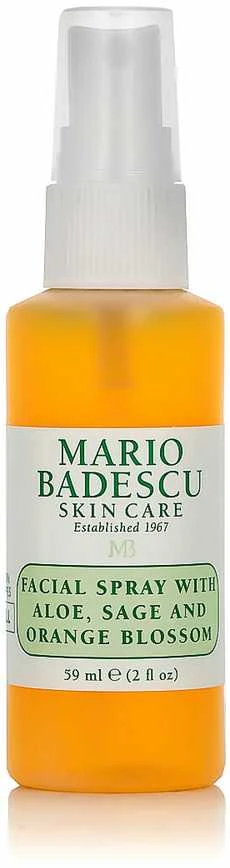 Mario Badescu Facial Purškiklis With Aloe, Sage And Oranžinis Blosssom veido purškiklis, 59 ml