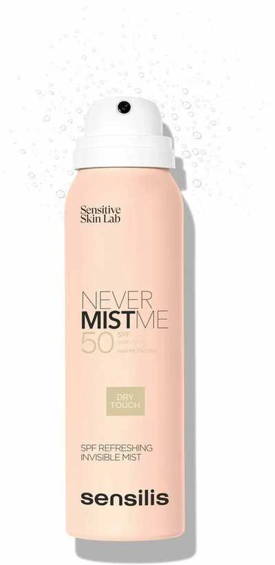 Sensilis NEVER MIST ME refreshing invisible mist SPF50 100 ml