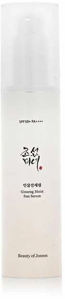 Beauty Of Joseon Ginseng Moist Sun Serum SPF 50 drėkinantis apsauginis veido serumas nuo saulės, 50 ml
