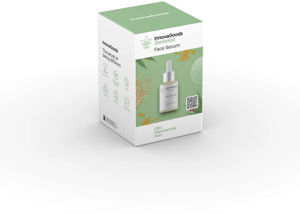 Veido serumas CBD Zenboost InnovaGoods 30 ml