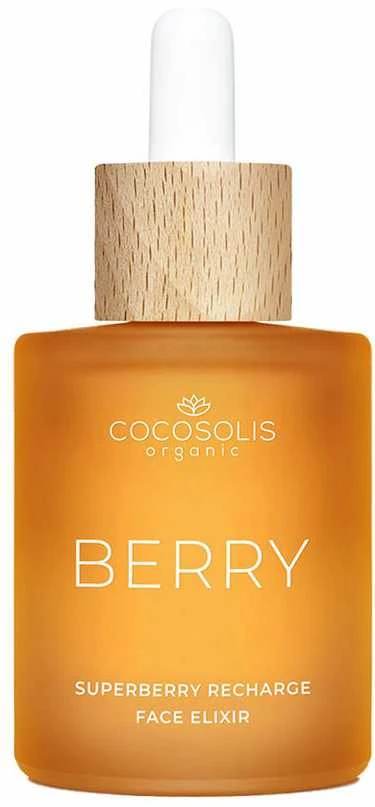 Cocosolis Berry Superberry Recharge Face Eliksyras veido serumas, 50 ml