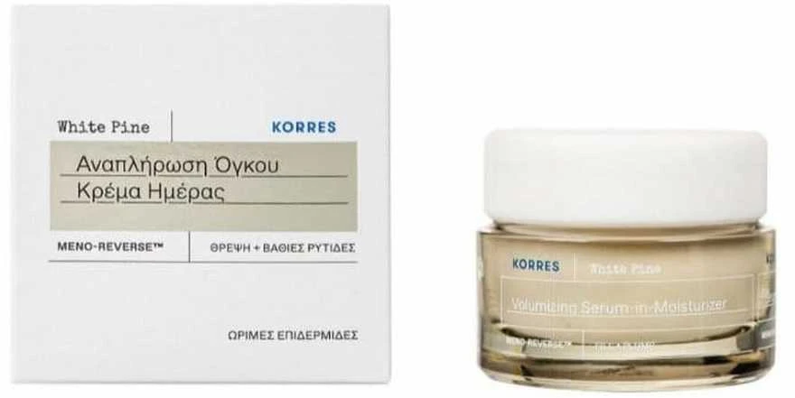 Korres Baltas Pine Volumizing Serum-in-Moisturizer Day Kreminis