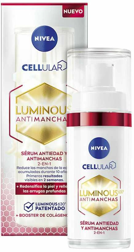 "Nivea Luminous 630 Antimanchazinis serumas 2in1 30ml