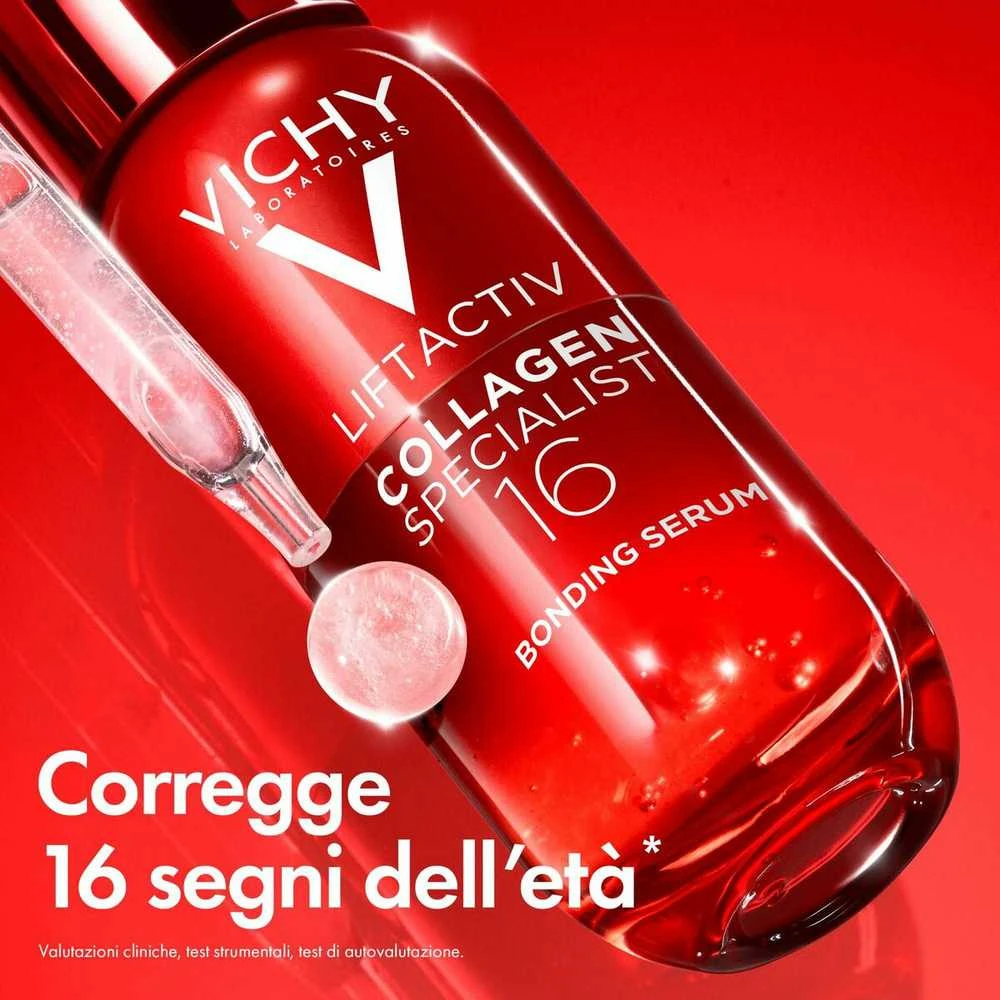 Vichy Liftactive Collagen Specialist 16 Bonding Serum senėjimo požymius mažinantis veido serumas, 30 ml
