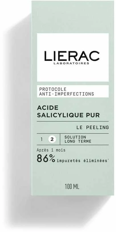 Lierac Paris Lierac Protocole Anti-Pimple Peeling Solution šveičiamoji priemonė veidui, 100 ml