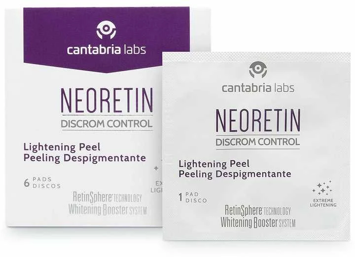 "Neoretin Discrom Control Peeling Lightening Peel" 6 pagalvėlės