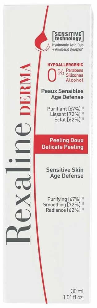 Rexaline švelnus fermentinis pilingas jautriai odai Derma Delicate Peeling, 30 ml