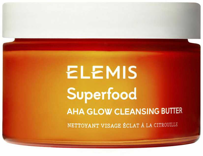 Elemis Superfood AHA Glow Cleansing Butter valomasis veido sviestas, 90 ml