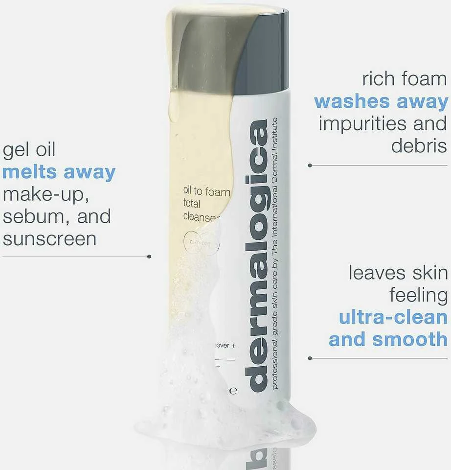 Dermalogica Daily Skin Health Oil to Foam Total Valiklis Cleansing Oil