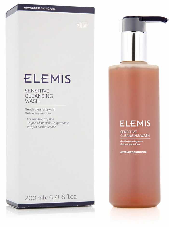 Elemis Sensitive Cleansing Wash valomasis veido prausiklis, 200 ml