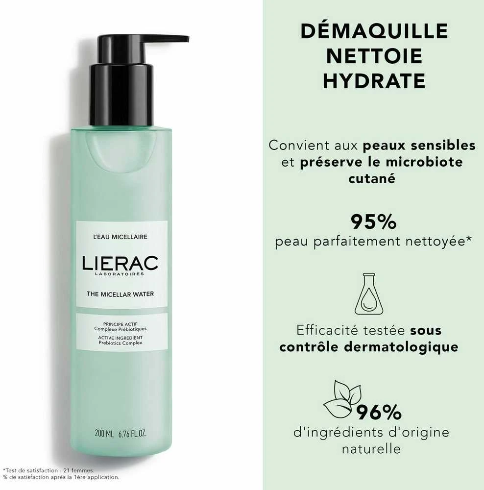 "Lierac" micelinis vanduo 200ml