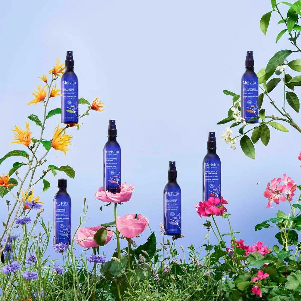 Melvita Bio floral water from geranium Eau Florale de Geránium (Floral Vanduo) 200 ml