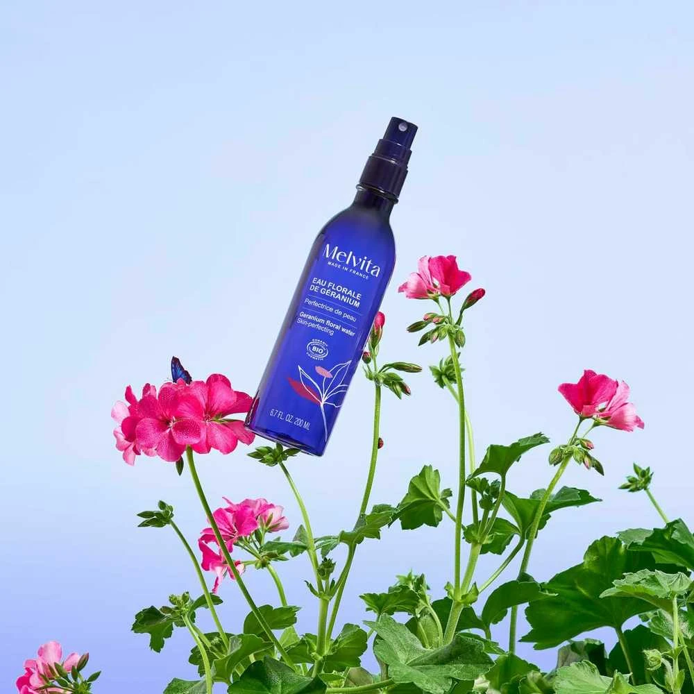 Melvita Bio floral water from geranium Eau Florale de Geránium (Floral Vanduo) 200 ml