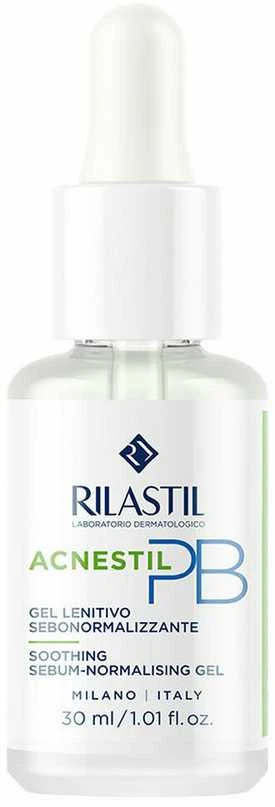 Rilastil Gelis su probiotikais probleminei odai Acne stil PB (raminamasis sebumą normalizuojantis gelis) 30 ml