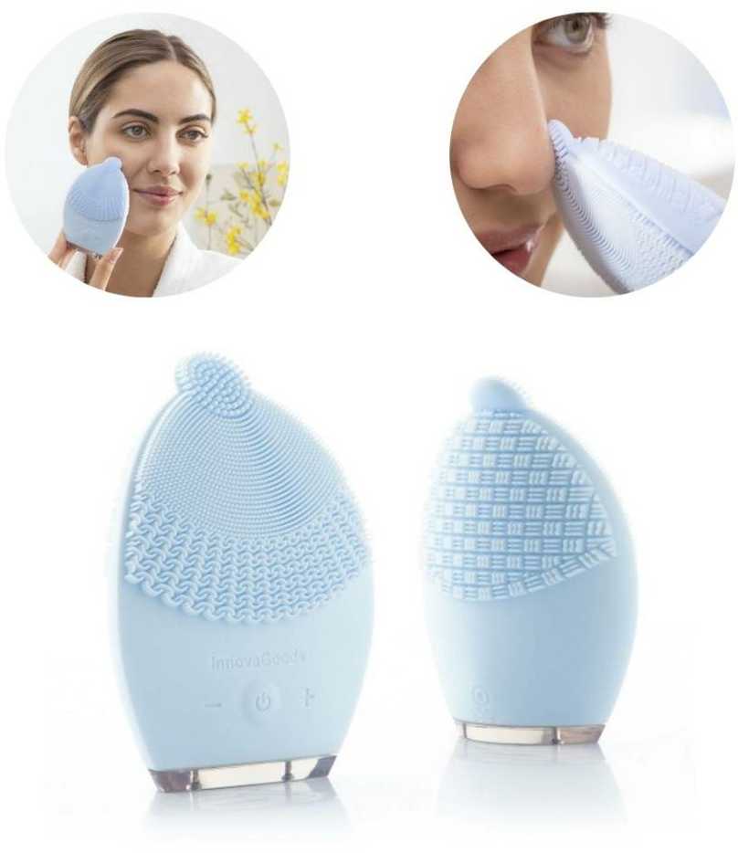 Jkraunamas veido valymo šepetėlis ir masažuoklis Vipur InnovaGoods