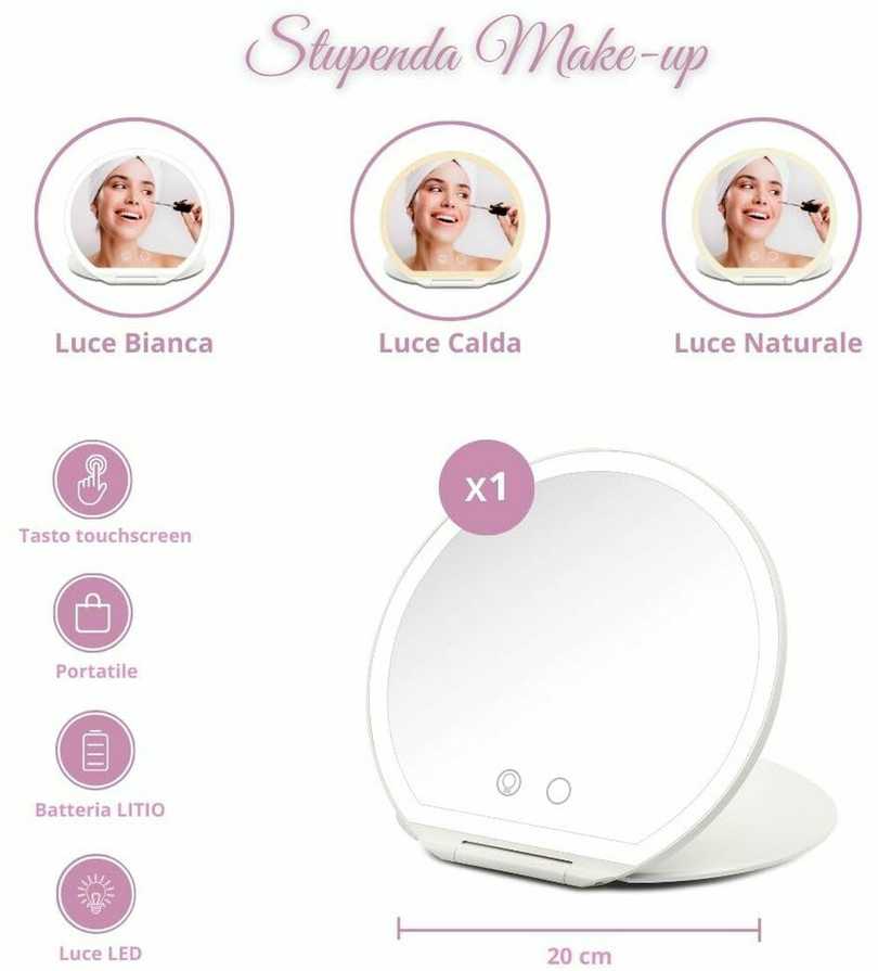 Girmi make-up mirror BE03