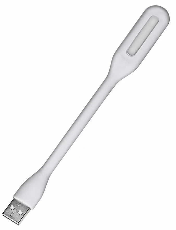 Activejet USB LED computer lamp Baltas