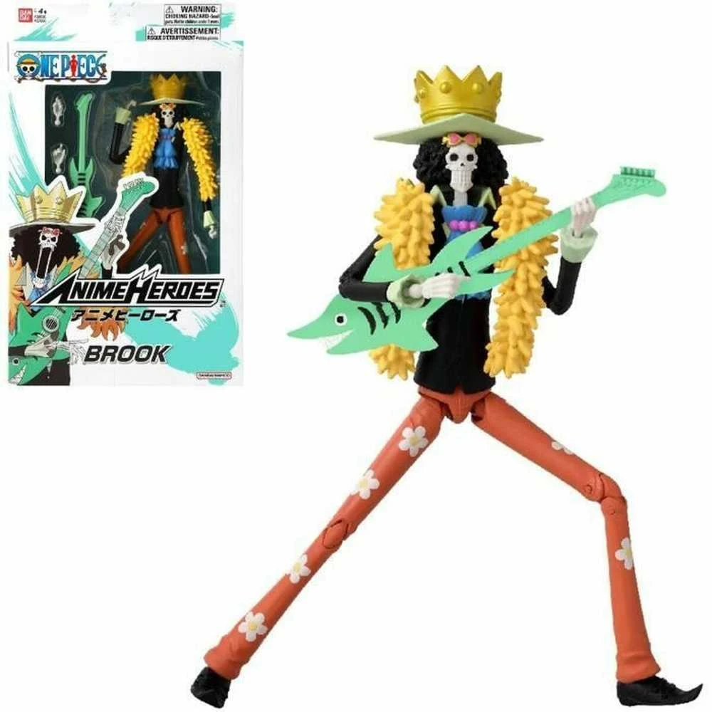 Bandai ANIME HEROES One Piece figūrėlė su aksesuarais, 16 cm - Brook