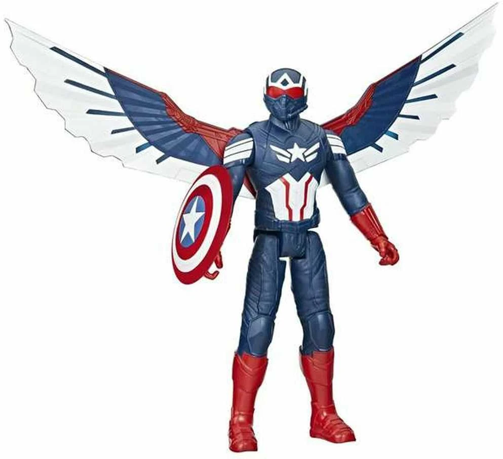 Marvel AVENGERS CAPTAIN AMERICA DELUXE herojaus figūrėlė TITAN, 30 cm