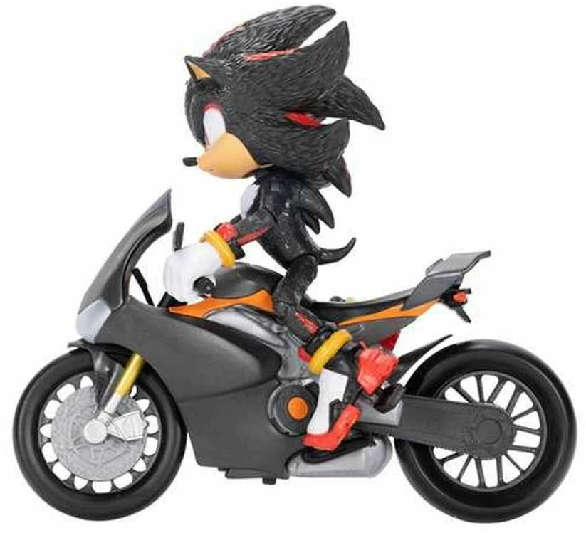 Jakks Pacific „Sonic 3“ filmas – 5 colių šešėlio figūrėlė su motociklu (424064)