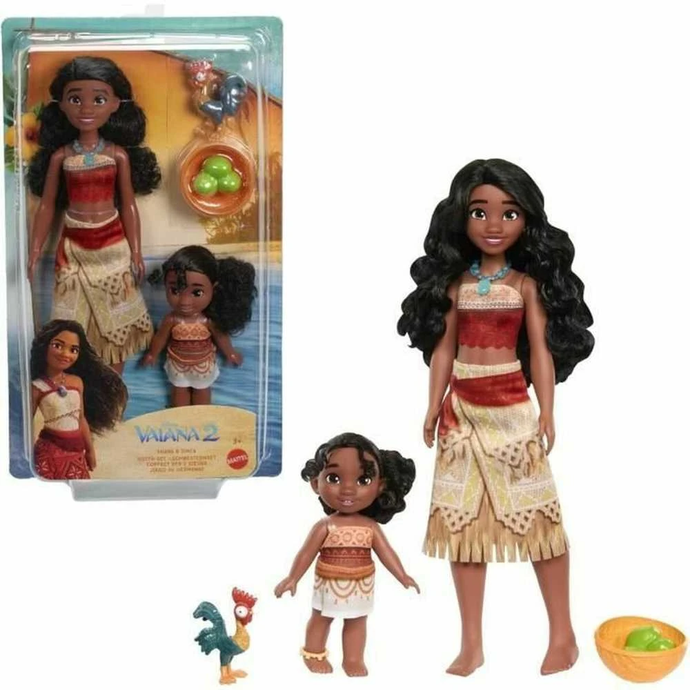 Mattel Disney Vaiana 2 i Simea siostry 2-pak lalek