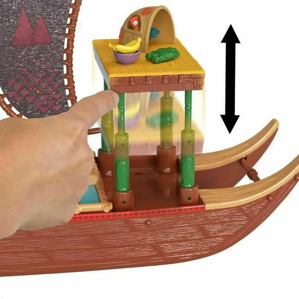 Žaislas - Mattel Disney Vaiana 2 Kanoja Žaislų Rinkinys su Mini Lėle ir Priedais