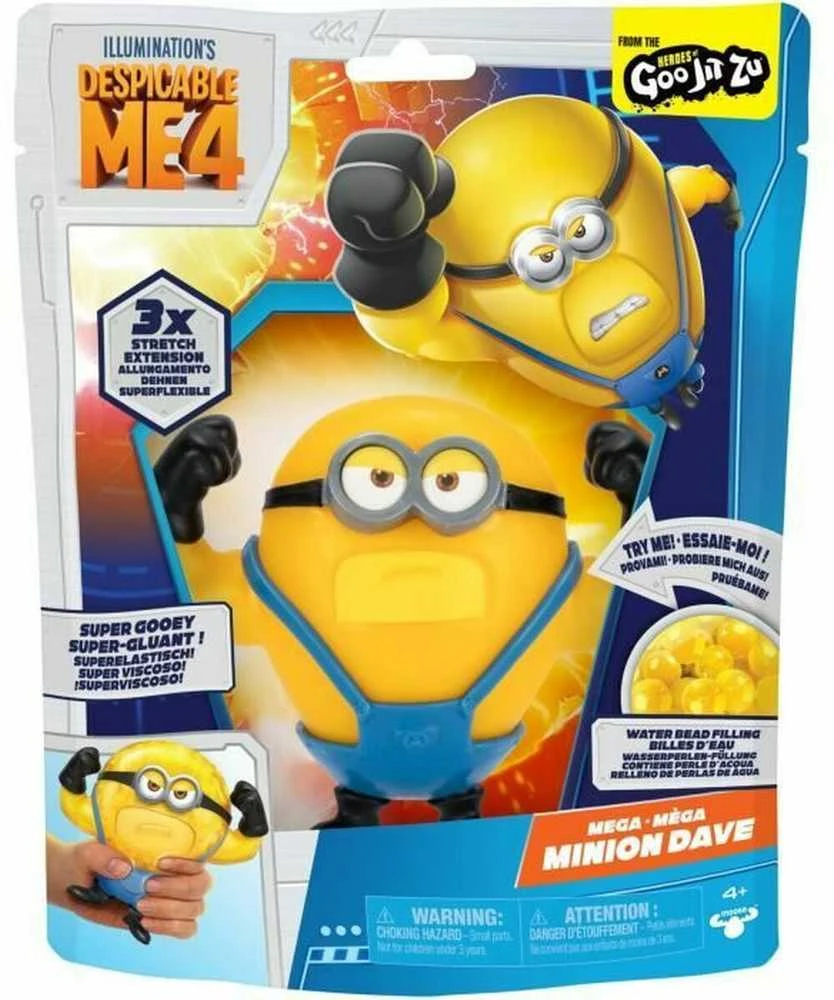 Despicable Me BJAURUSIS AŠ 4 - Go JIT ZU tampri figūrėlė - Dave