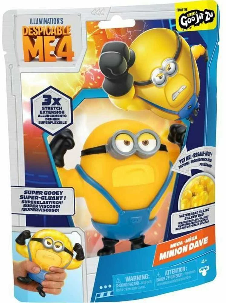 Despicable Me BJAURUSIS AŠ 4 - Go JIT ZU tampri figūrėlė - Dave