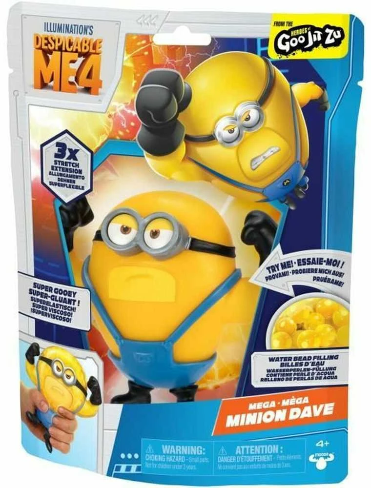 Despicable Me BJAURUSIS AŠ 4 - Go JIT ZU tampri figūrėlė - Dave