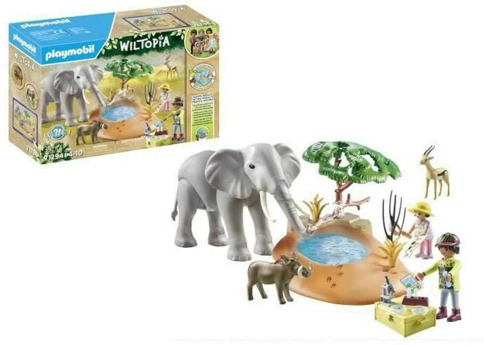 71294 PLAYMOBIL® Wiltopia, Dramblys prie vandens duobės