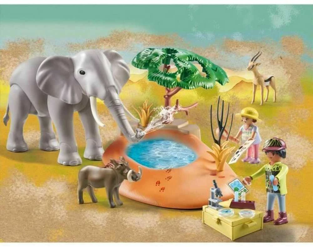 71294 PLAYMOBIL® Wiltopia, Dramblys prie vandens duobės