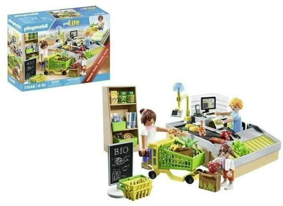 Konstruktorius Playmobil Organic Supermarket Promo Pack 71648
