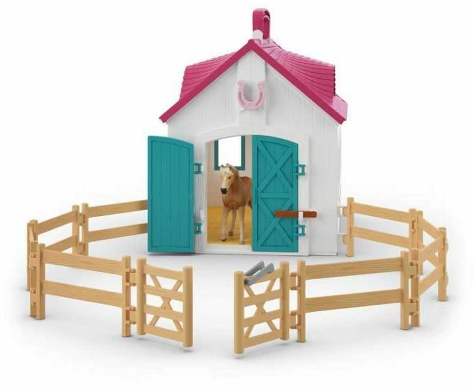 Figūrėlių rinkinys mažoji pasaga arklidėms Schleich Horse Club