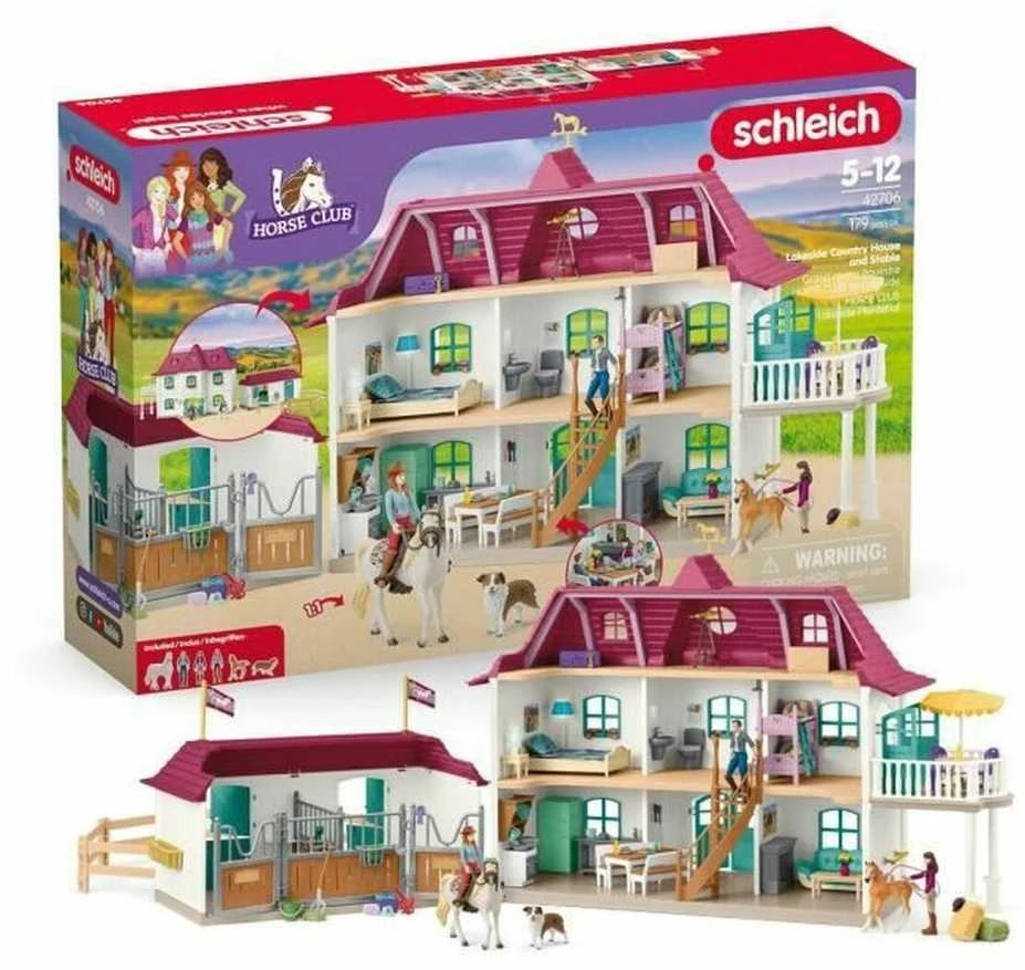 Figūrėlių rinkinys arklidės horse club Schleich