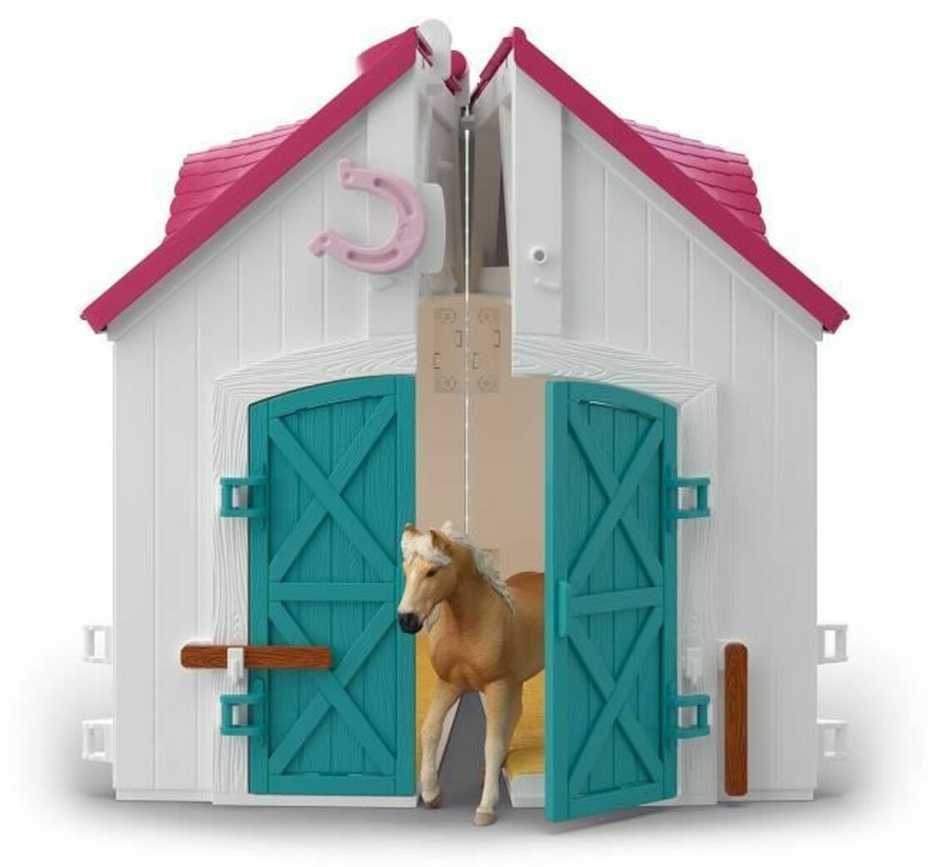 Figūrėlių rinkinys mažoji pasaga arklidėms Schleich Horse Club