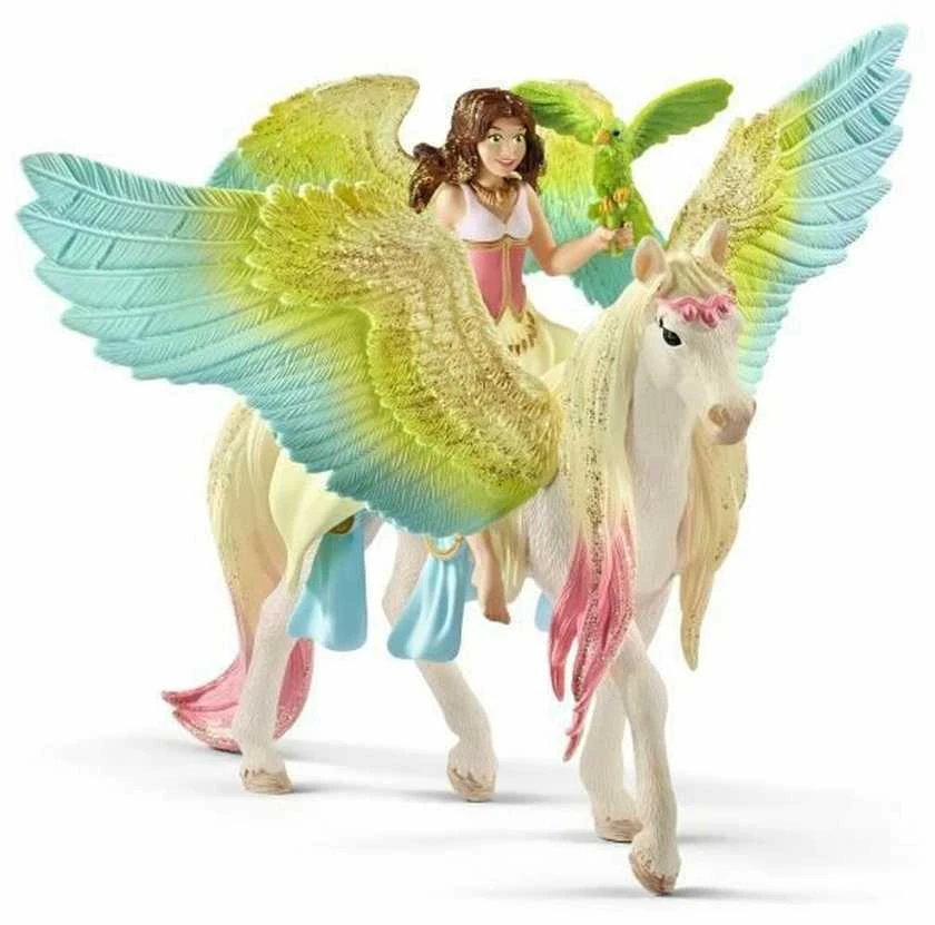 Figūrėlė Schleich figūrėlė – fėja sura su mirksinčiu pegasu (70566)