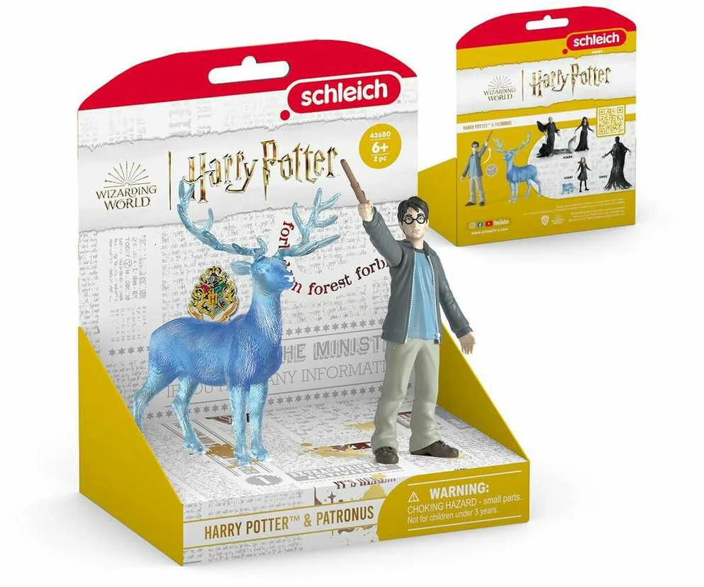 Schleich Figūrėlė Harry Potter su patronusu elniu