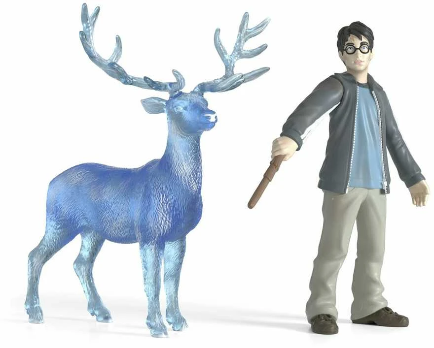 Schleich Figūrėlė Harry Potter su patronusu elniu