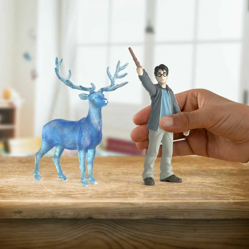 Schleich Figūrėlė Harry Potter su patronusu elniu