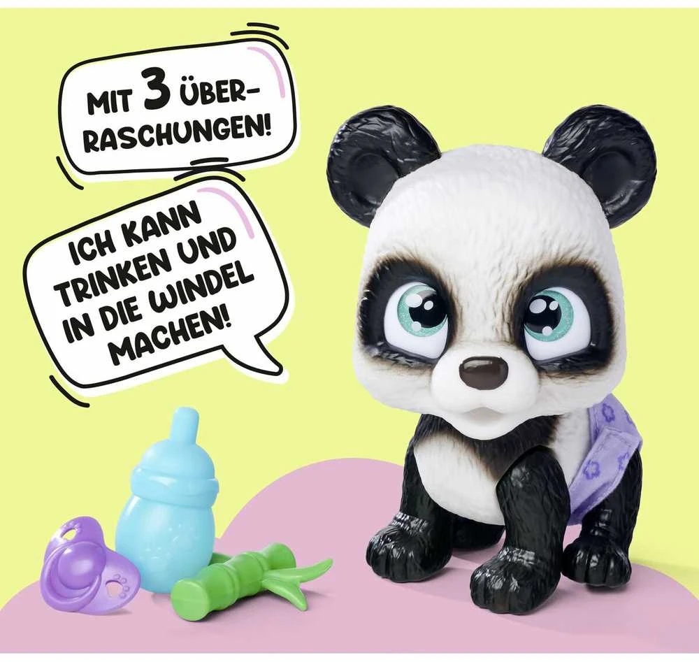 Žaidimų rinkinys panda kūdikis Simba Pamper Petz
