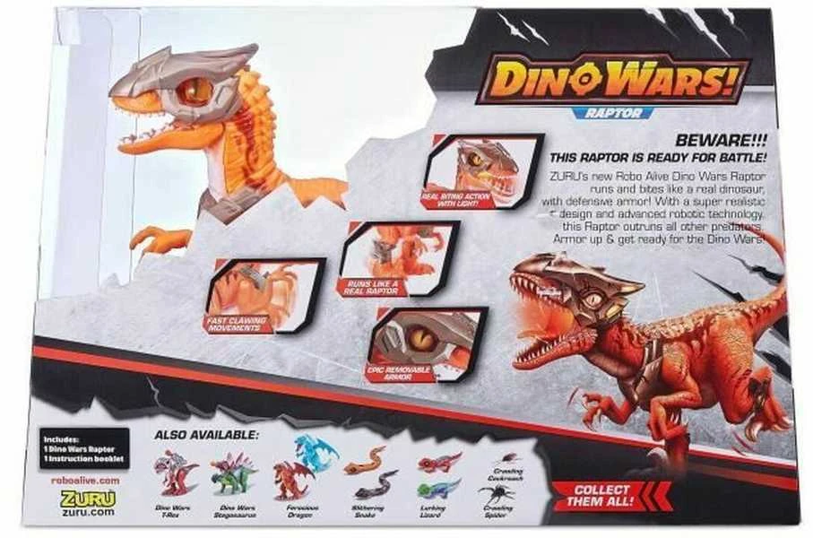 Zuru Robo Alive Dino Wars Raptori Dinosaur