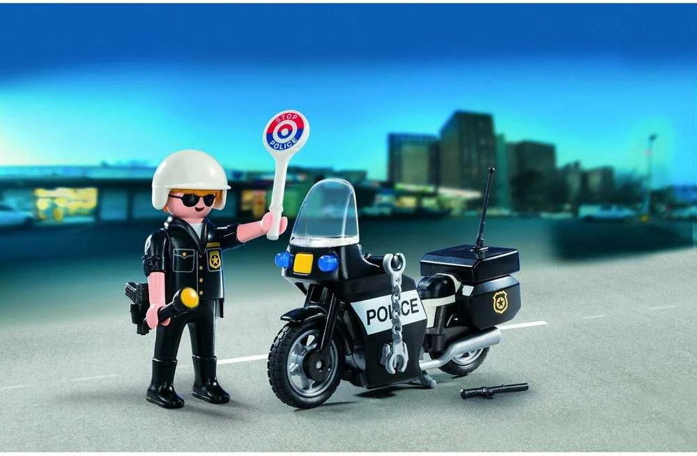 PLAYMOBIL CITY ACTION rinkinys-lagaminėlis Policija, 5648