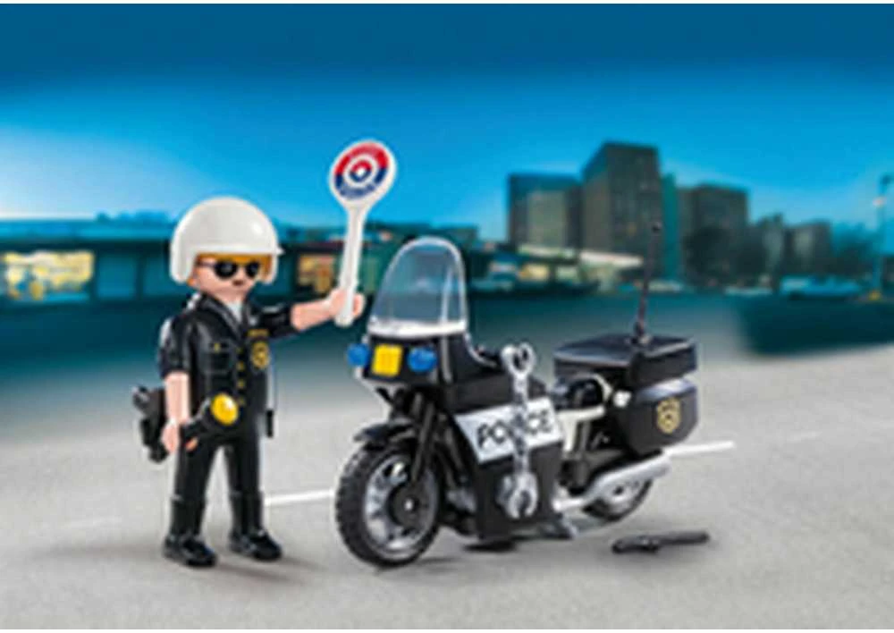 PLAYMOBIL CITY ACTION rinkinys-lagaminėlis Policija, 5648