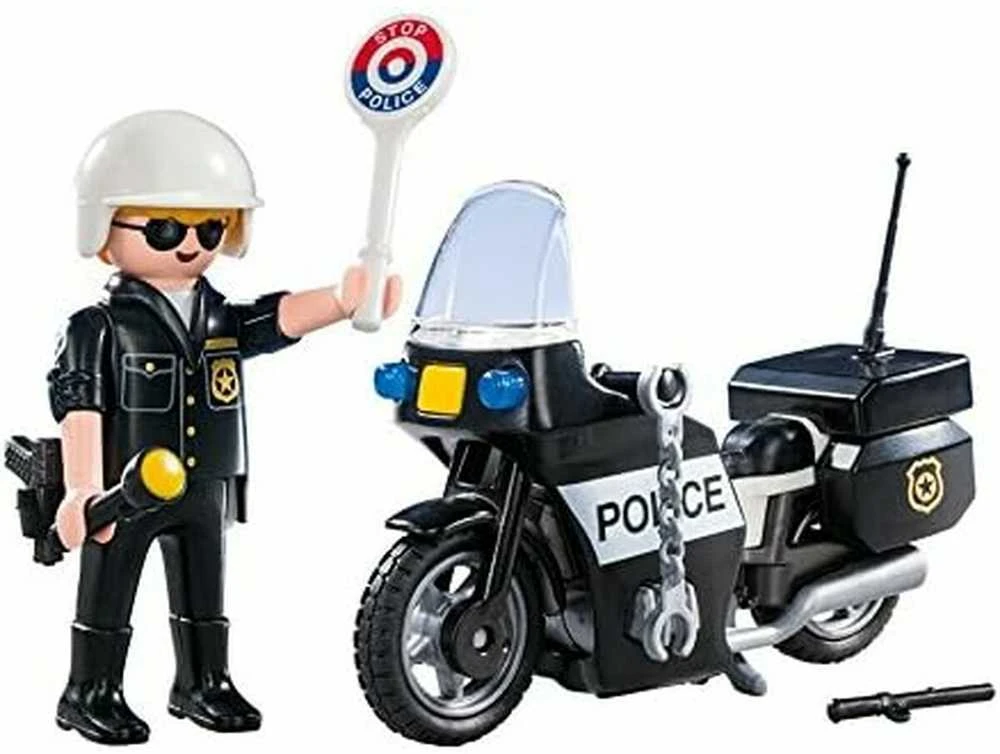 PLAYMOBIL CITY ACTION rinkinys-lagaminėlis Policija, 5648