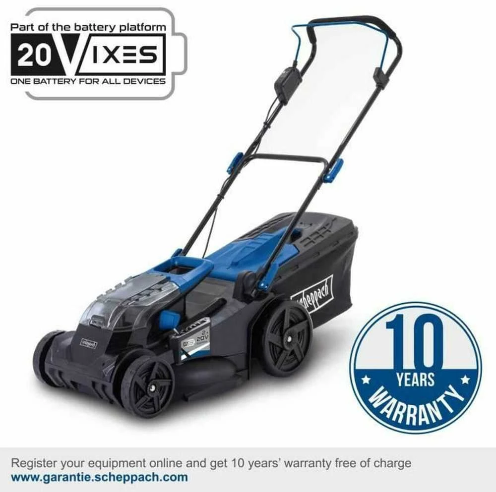 Akumuliatorinė vejapjovė BC-MP430-X 2x20 V, Scheppach