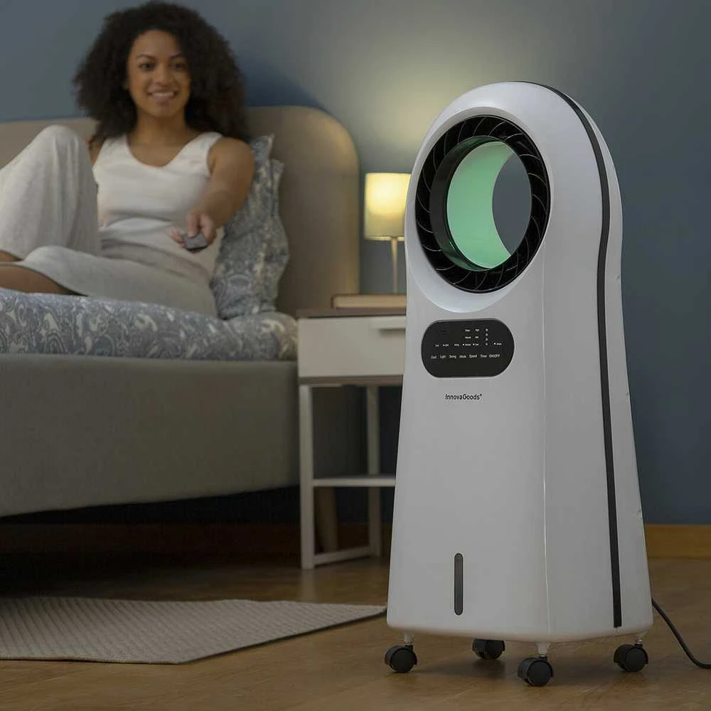 InnovaGoods oro kondicionierius su jonizatoriumi ir LED lempute Evareer
