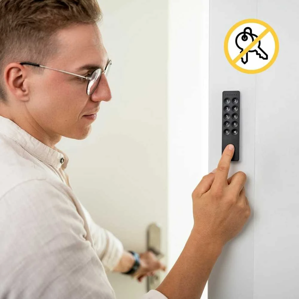Nuki klaviatūra 2.0 Bluetooth klaviatūra su piršto antspaudu Nuki spynoms