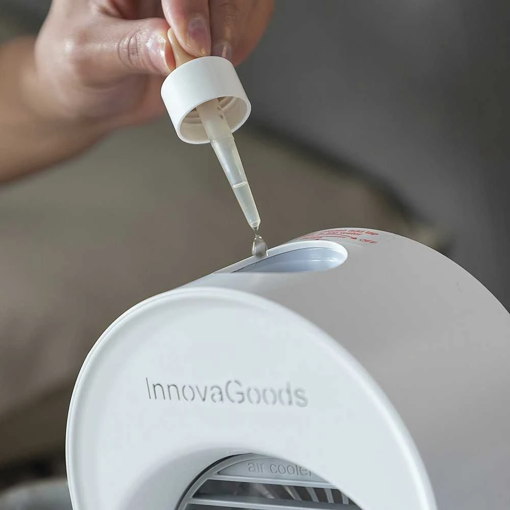 Ventiliatorius Mažas ultragarsinis oro aušintuvas-drėkintuvas su LED Koolizer InnovaGoods