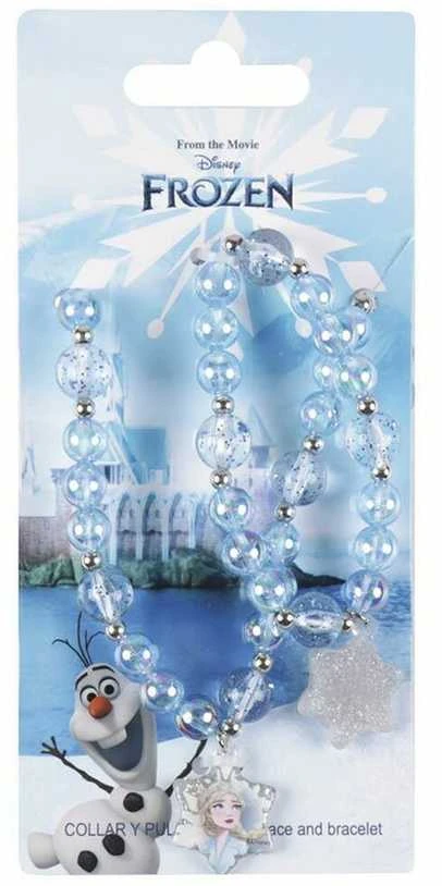 Vėrinio ir apyrankės rinkinys Frozen 2 Dalys Mėlyna